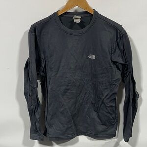 The North Face Men's Charcoal Long Sleeve Tee